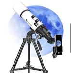 Teleskop astronomiczny 80mm 600mm Przenośny Podróżny
