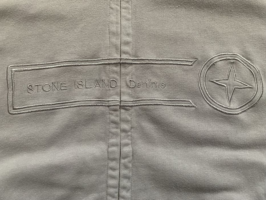 Оригинал Зип-Худи Stone island denims