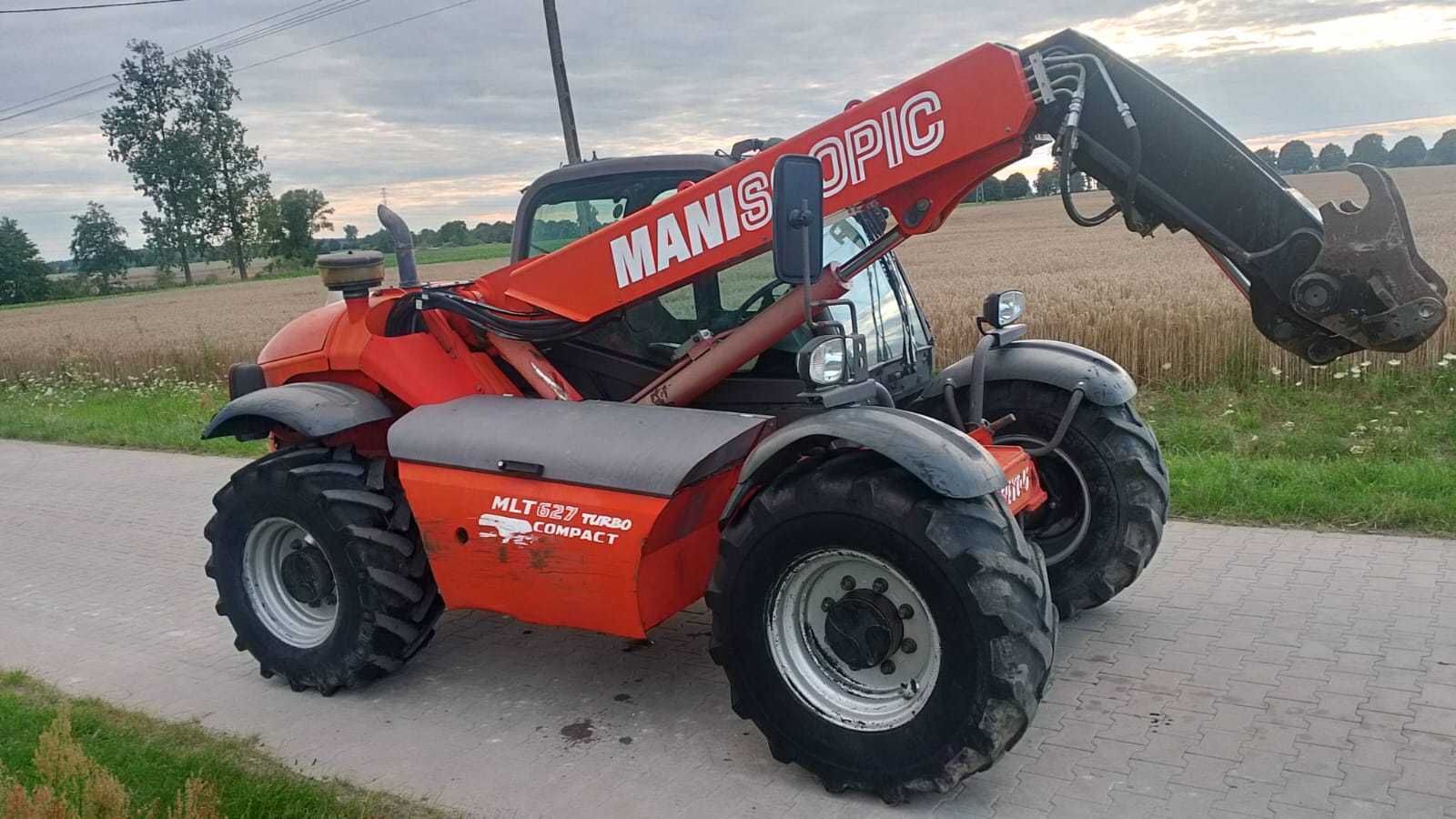 Manitou mlt 627 ,09r, 1 wlasciciel, KLIMA