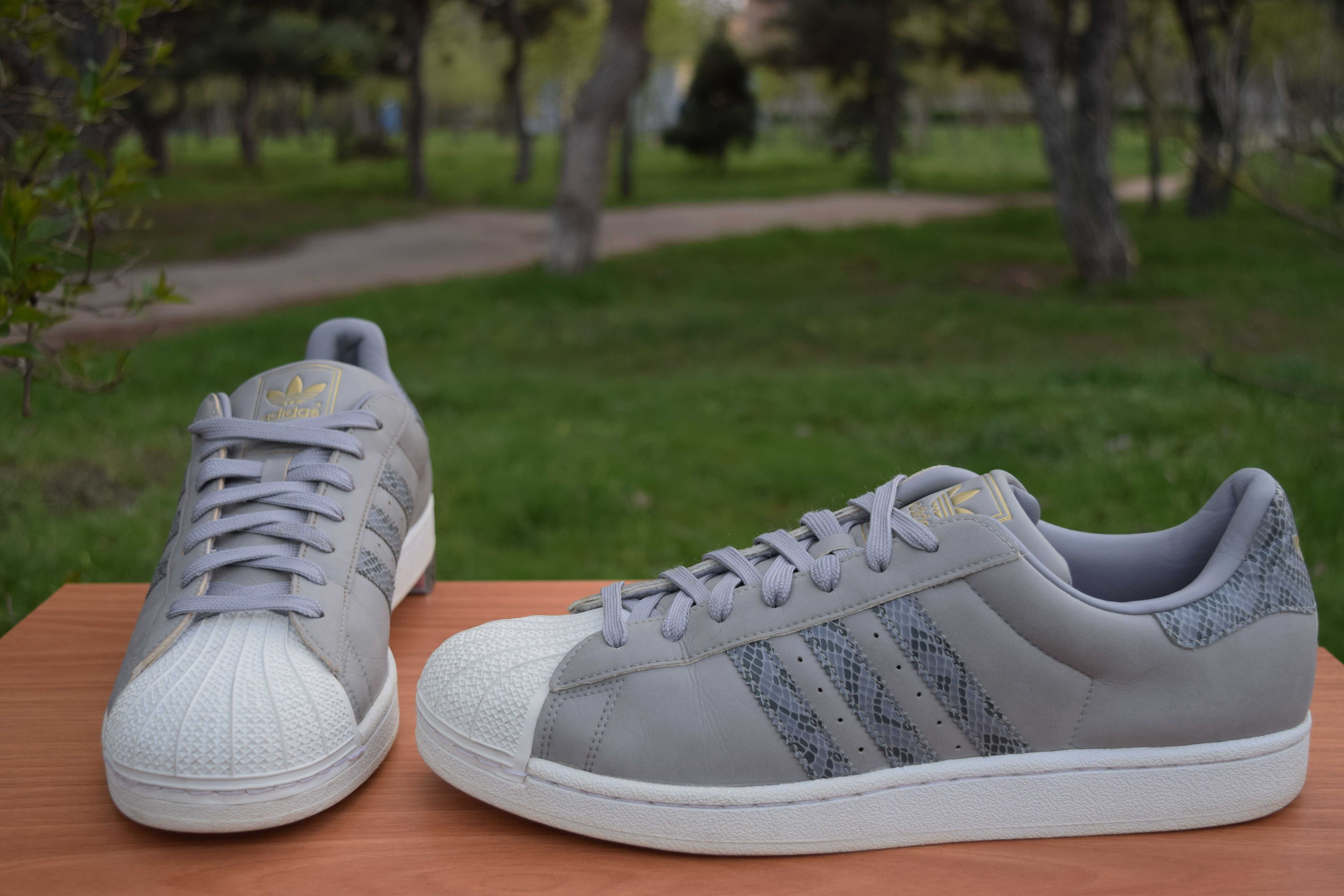 Кроссовки ADIDAS носок с защитой, прошитые р.46  (оригинал)