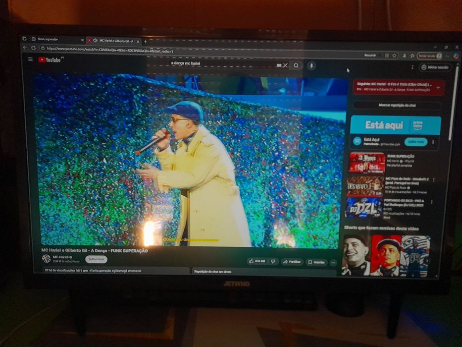 Televisão e bom estado