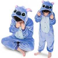 STITCH PIŻAMA Dla Dzieci Strój Kostium  Onesie Przebranie Kigurami 128