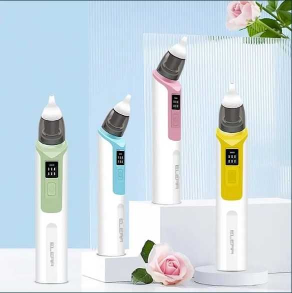 Назальний дитячий електричний аспіратор (соплевідсмоктувач)