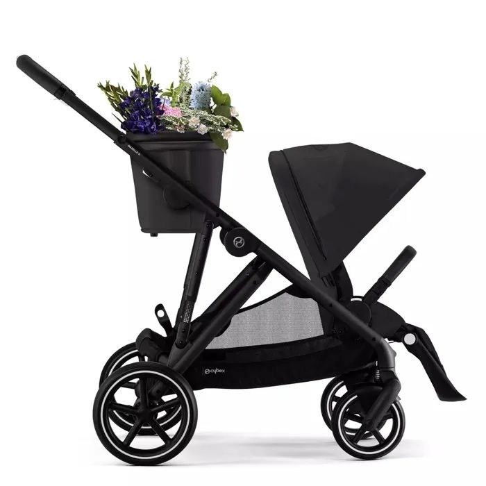 Wózek cybex gazelle S 2x spacerówka 1x kosz na zakupy,czarny, bdb stan