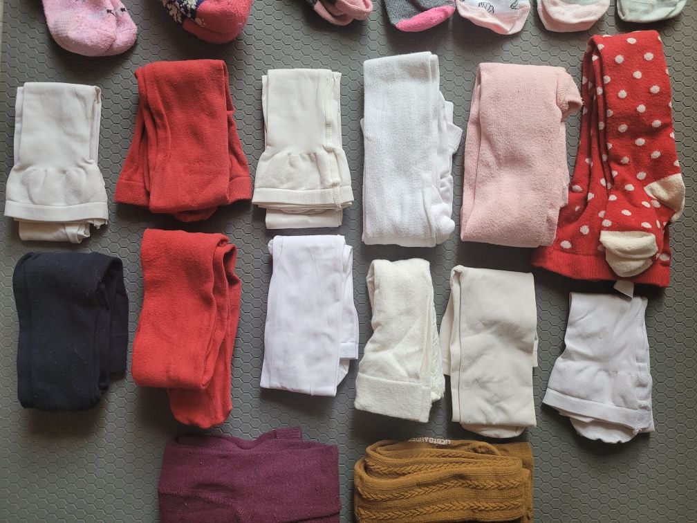 Conjuntos de meias e collants para menina