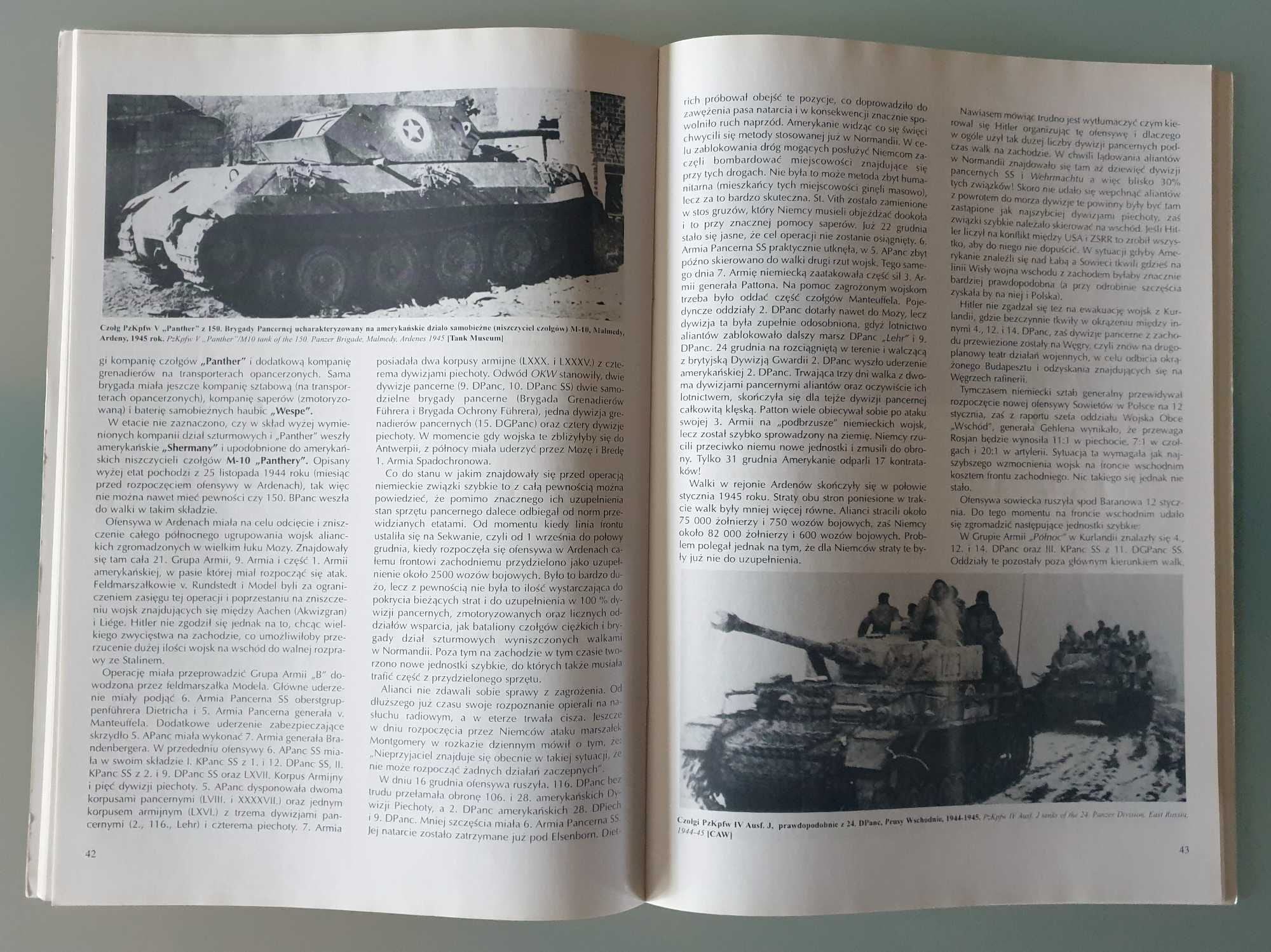 Militaria, monografia nr 31 - Panzerwaffe, Marcin Bryja