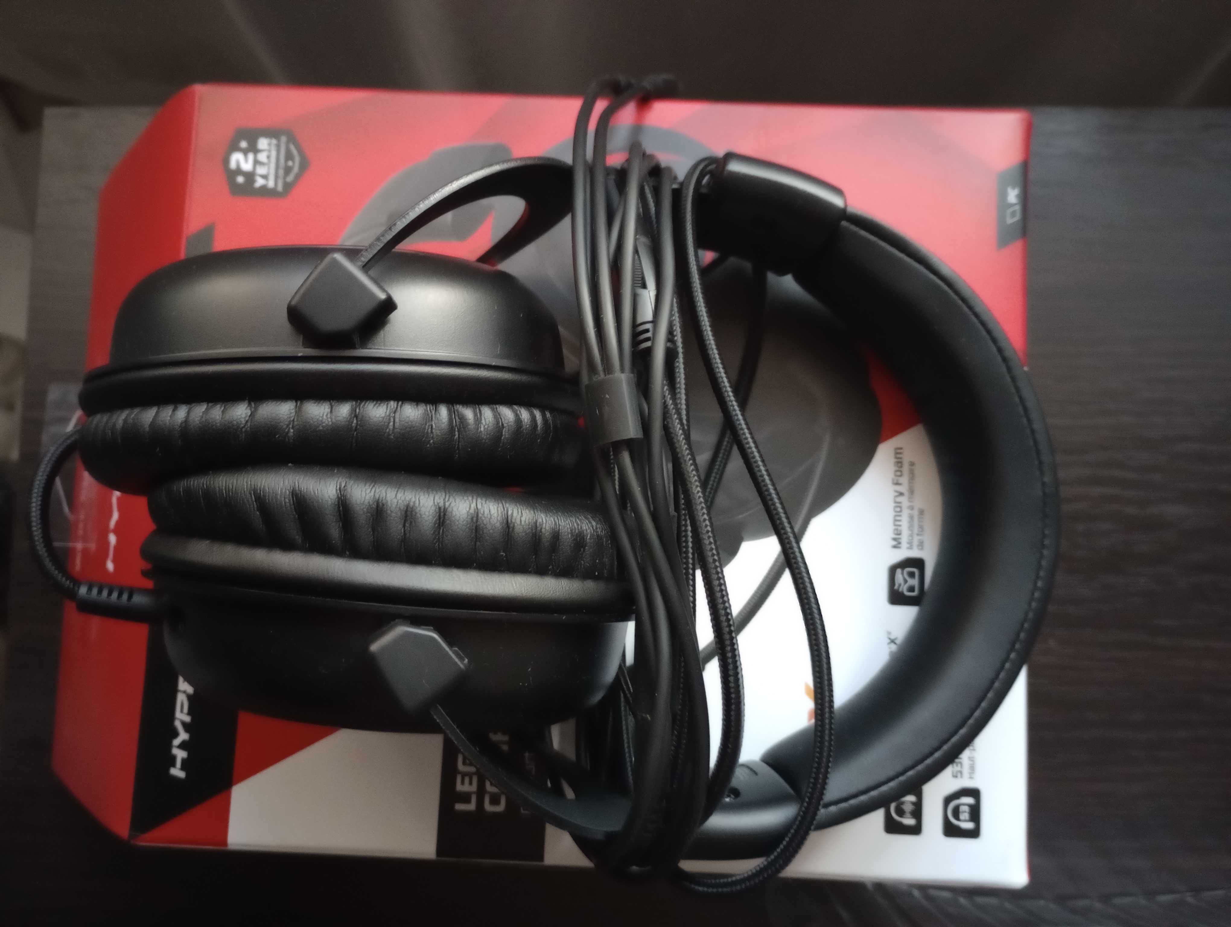 HyperX Cloud Core nowe słuchawki z mikrofonem gamingowe zestaw