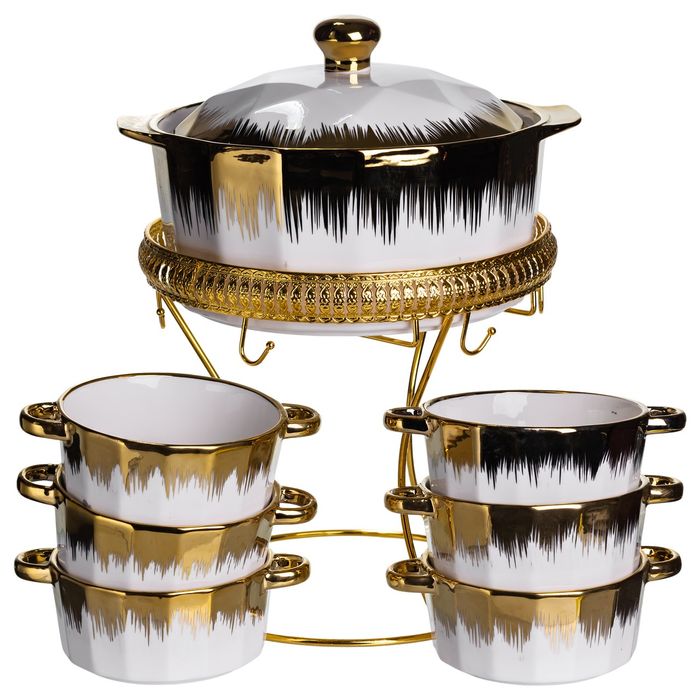 Суповой сервіз із 6 предметів на 2 літри.