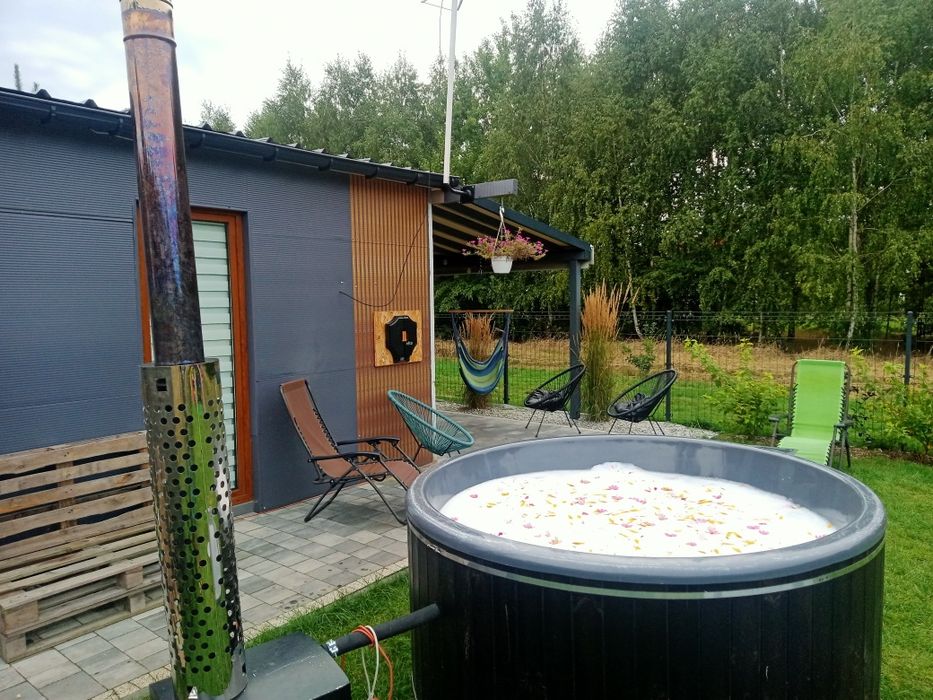 Apartament Domek Łódzkie Zalew Sulejowski Balia, Jacuzzi, Klimatyzacja