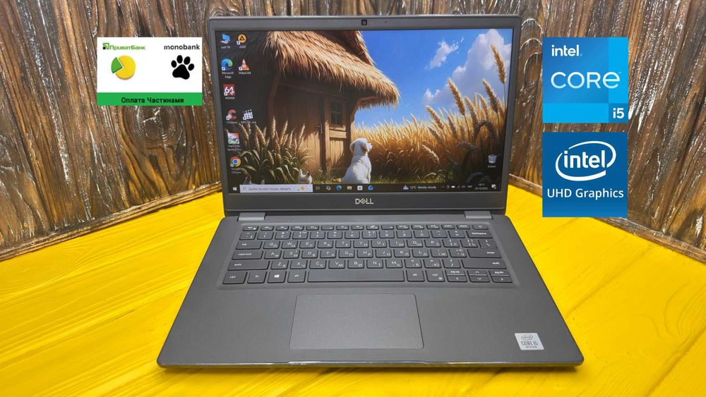 РОЗПРОДАЖ! Потужний Офісний Ноутбук Dell latitude 3410 /Core i5-10210u