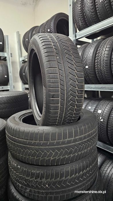 2xContinental  ContiWinterContact- 235/55/18 opony zimowe `19/bdbStan
