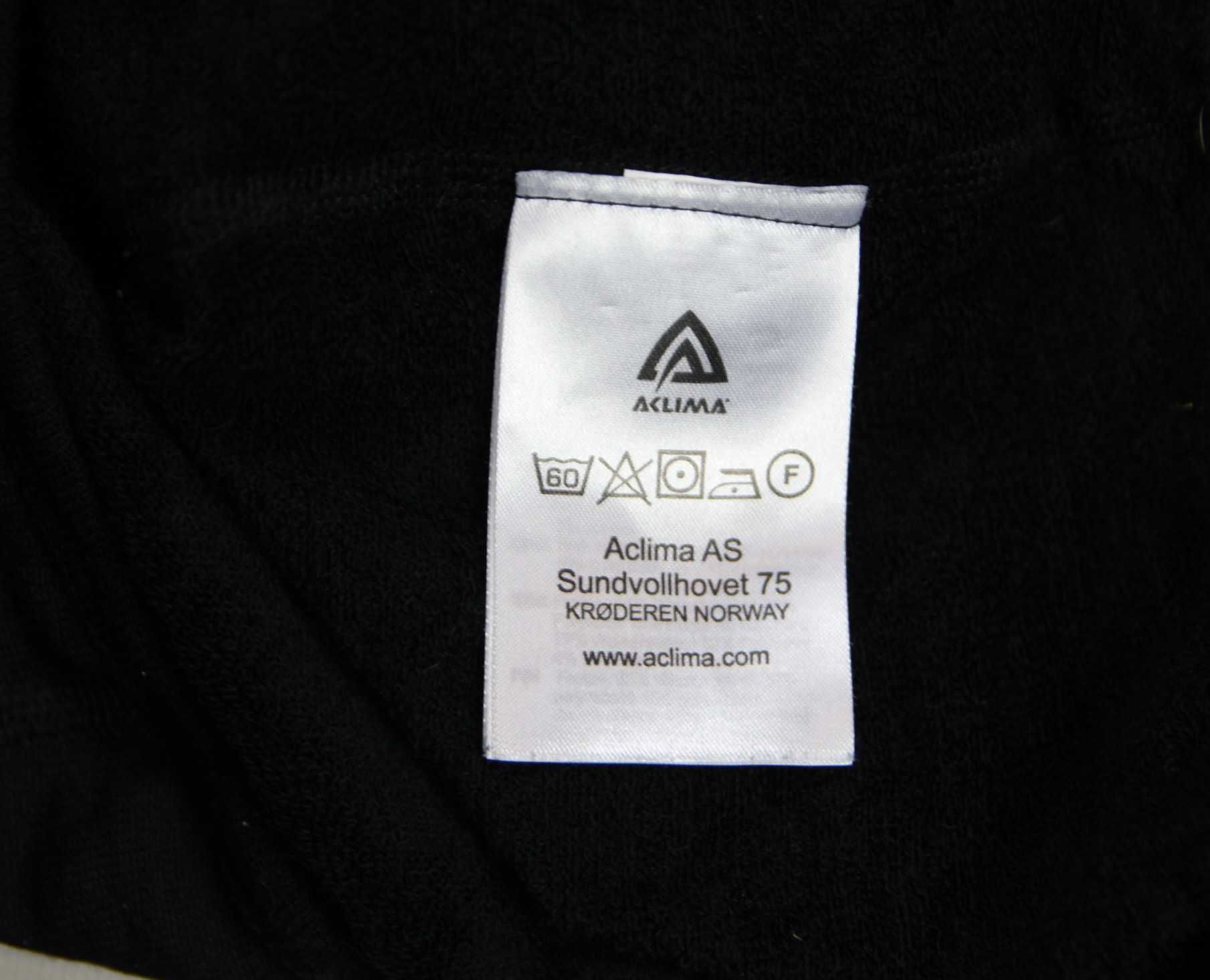 Aclima Merino Wool męska koszulka termiczna rozmiar XS