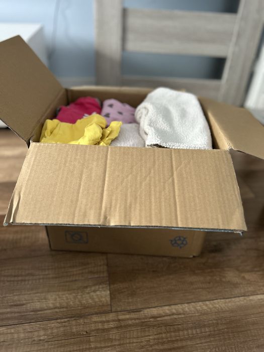 Ciuszki rozmiar 62 (pakiet wiosenno-letni dla dziewczynki)