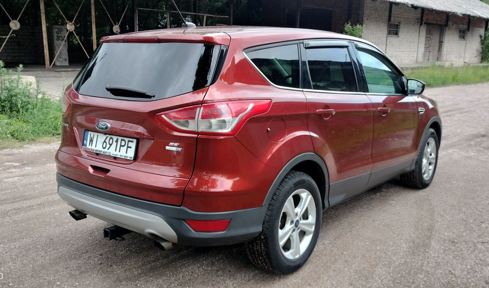 Ford Escape Kuga 1,6 benzyna 2016, 4x4 Gwarancja, automat, kamera cofa