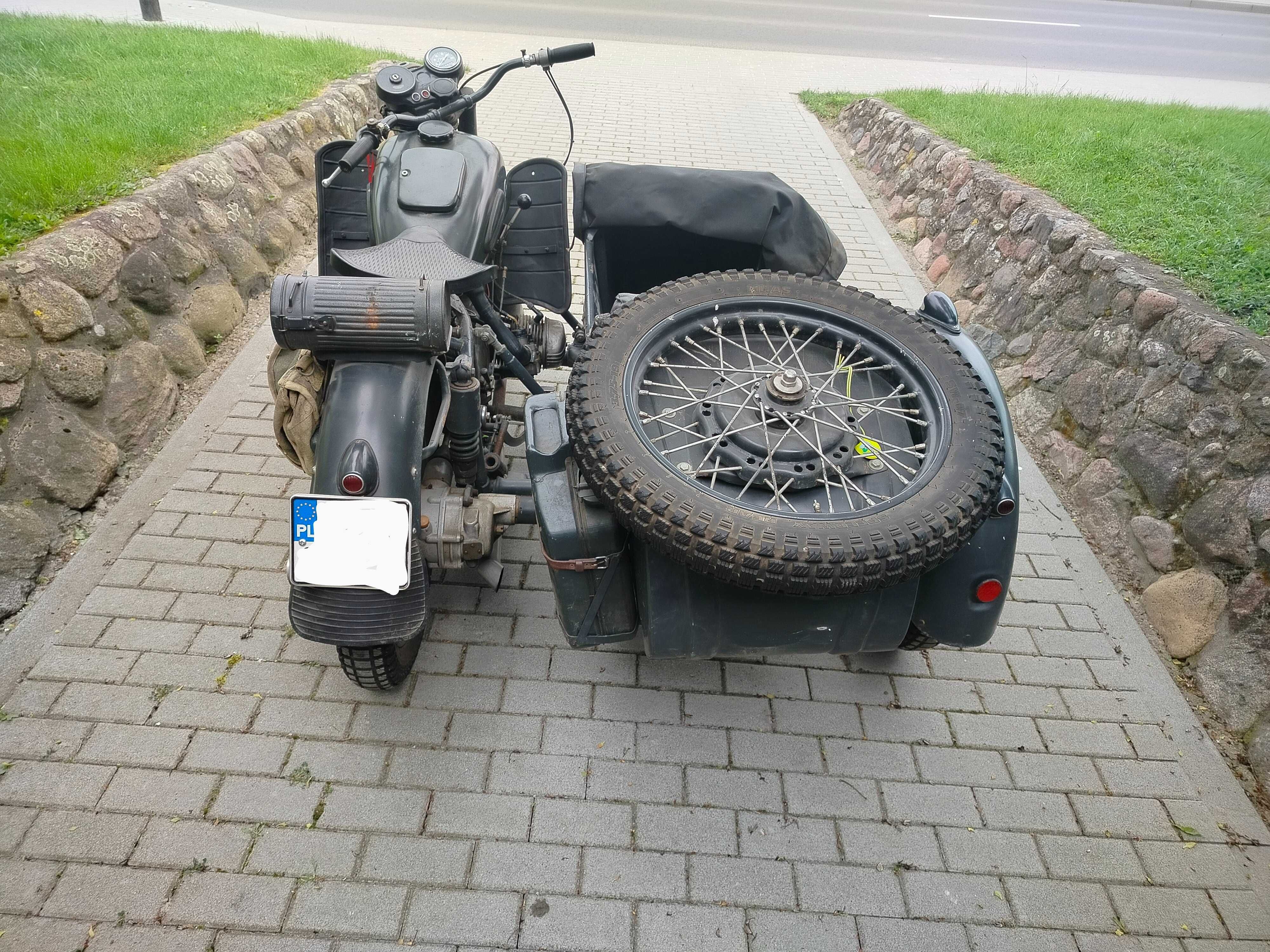 BMW Mw750 Ural Dniepr K750 K650 M72 Junak bieg wsteczny napęd oldtimer