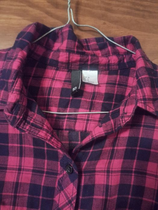 Koszula damska H&M rozm.10 100%bawełna stan bardzo dobry.