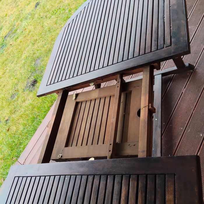 Stół drewniany rozkładany