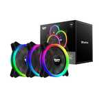 Wentylatory Argb Darkflash Dr12 Pro 3X120Mm Zestaw Do Pc Ciche