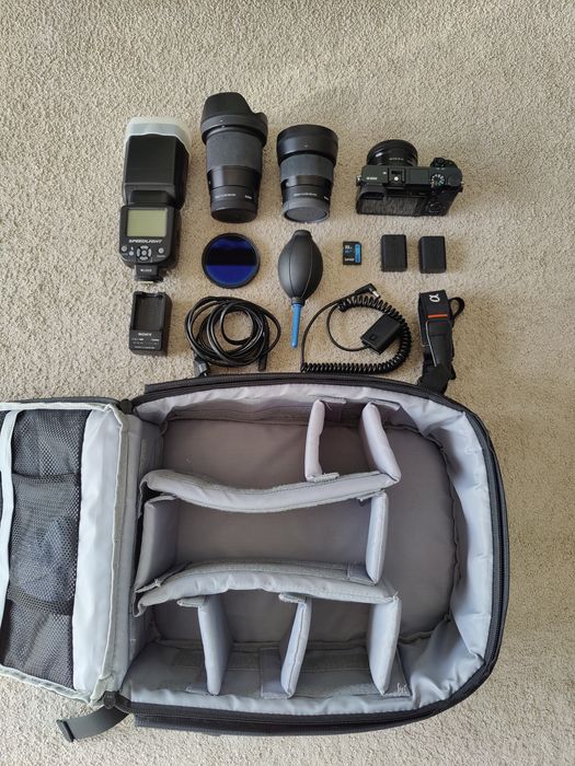 Sony A6000 + 3 lentes