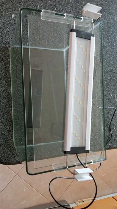 Aquário NOVO 20L+ Luz LED de 3 modos