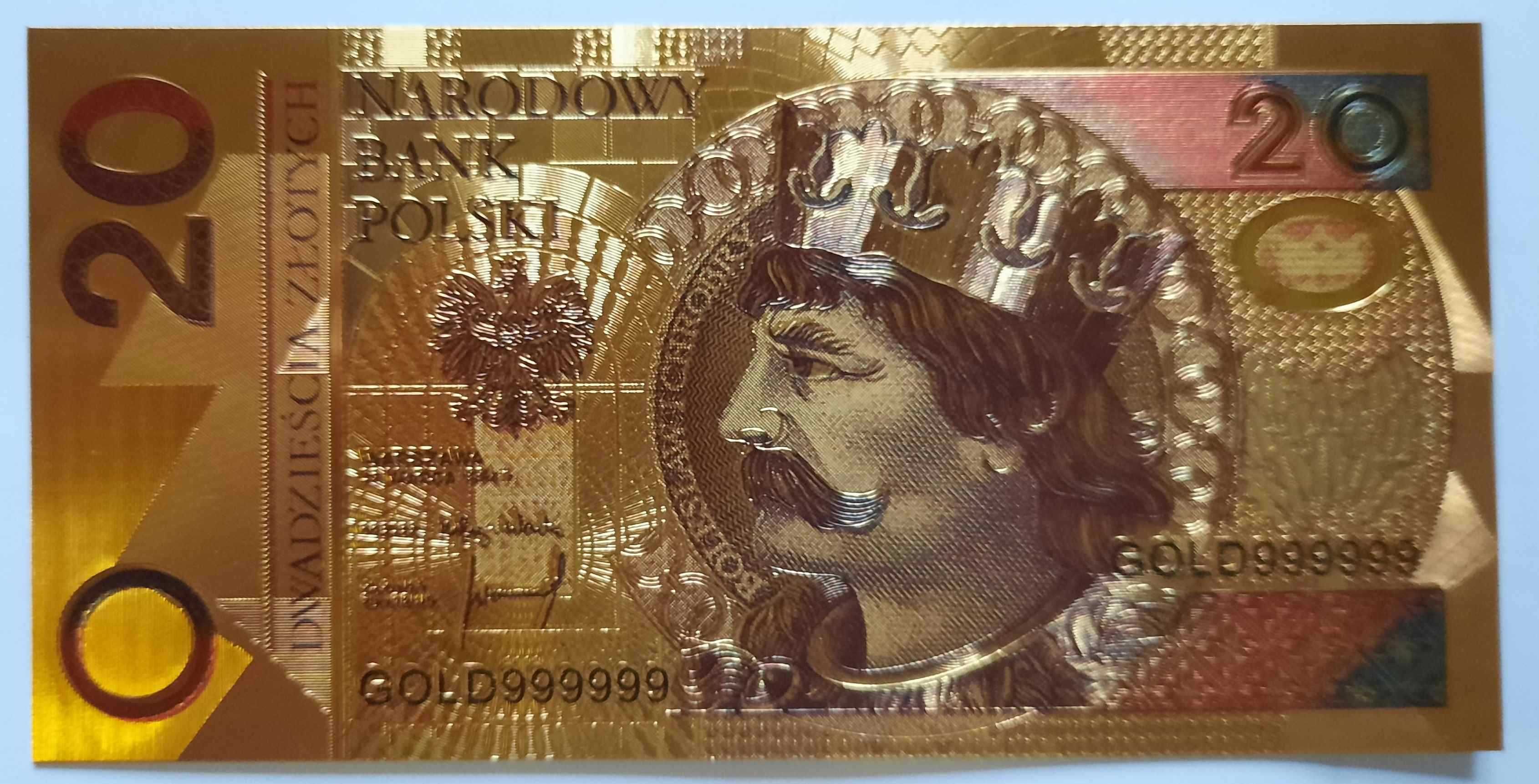 Banknot Kolekcjonerski 20 zł. Bolesław Chrobry