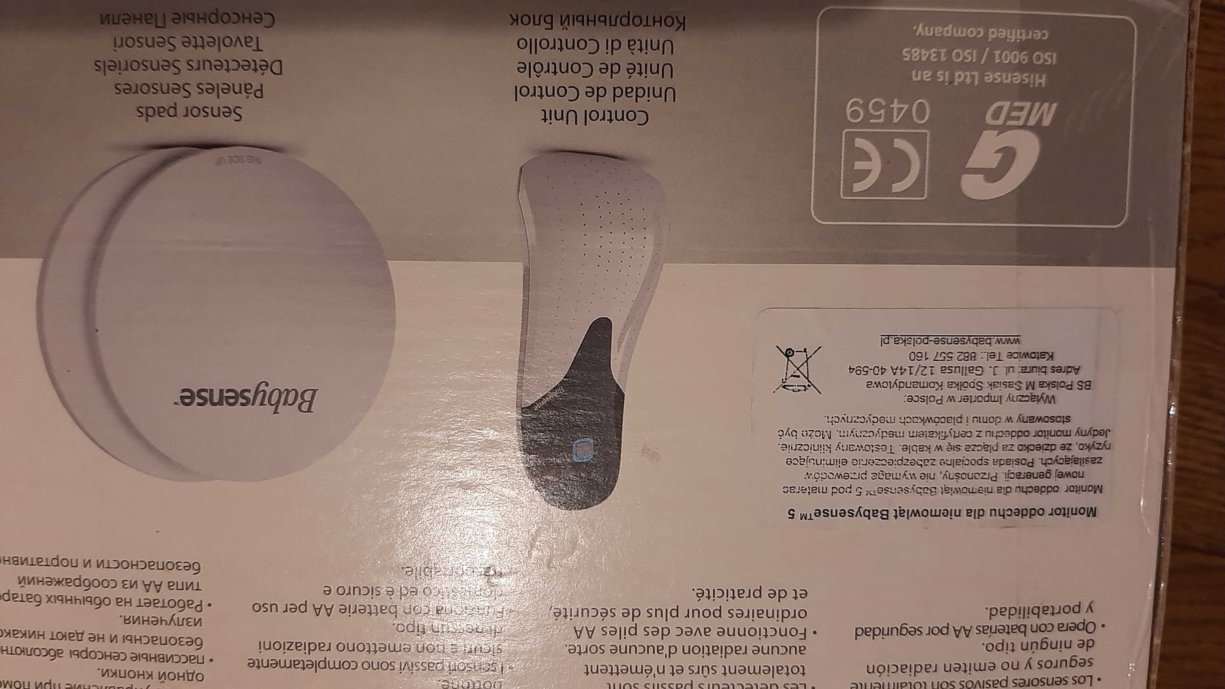 Monitor oddechu babysense5