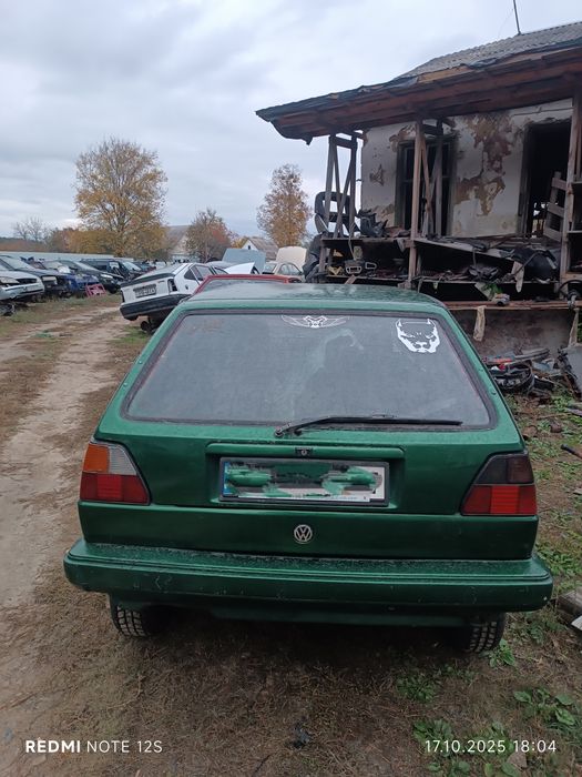 Розборка Vw Golf 2 фольцваген гольф, 3 дверний хетчбек 1.8 бензин 5 ст