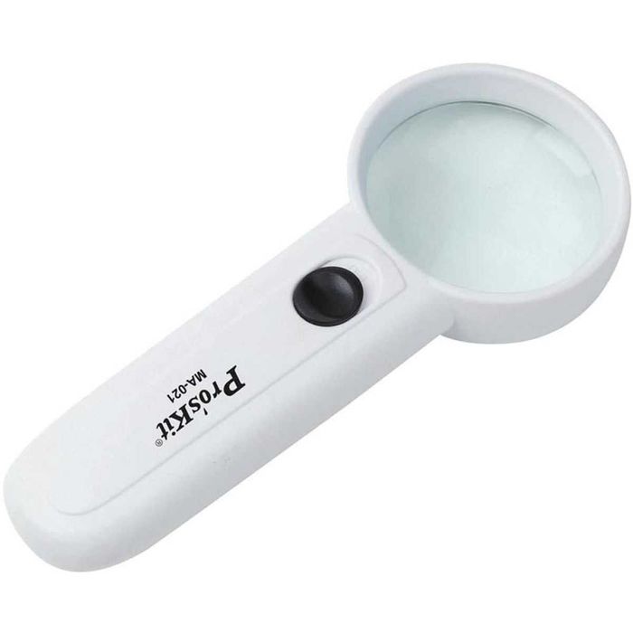 Lupa 3.5x Com Luz Led Proskit Ma-021 Ideal para Electronica