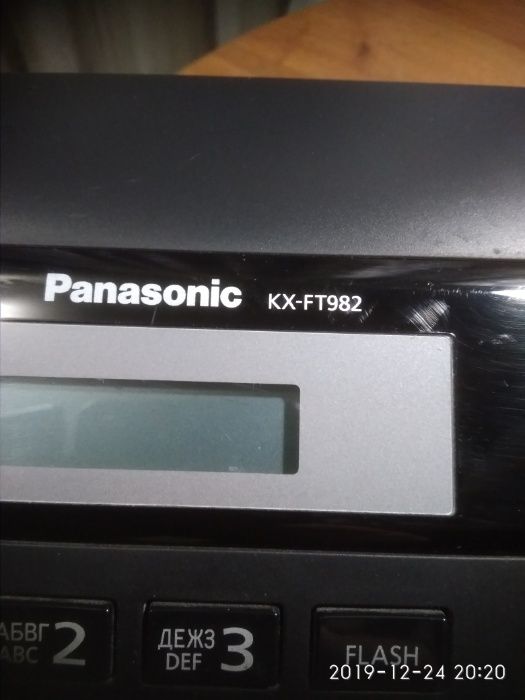 Факс Panasonic KX FT982 UA Black