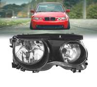 FARÓIS OPTICAS PARA BMW SERIE 3 E46 COMPACT 01-05