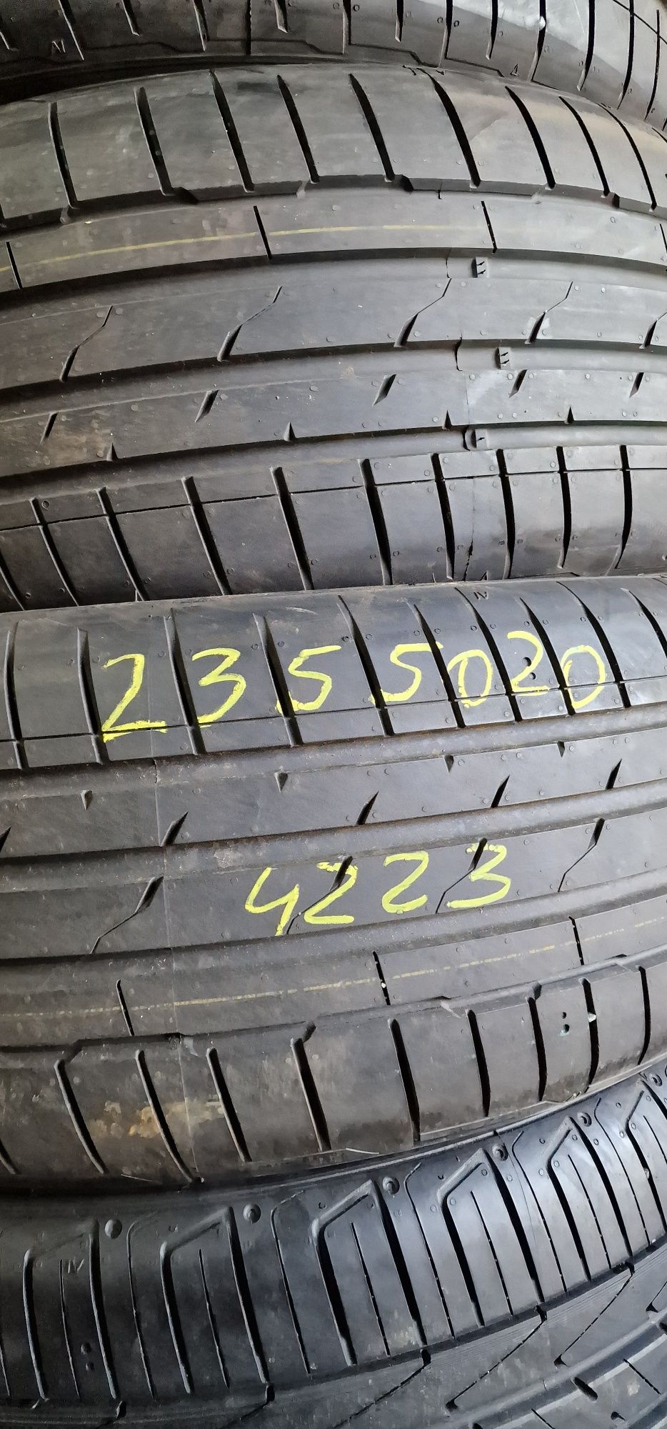 Opony Letnie Nowe-Demo R20 235/50-Hankook-2szt-23rok