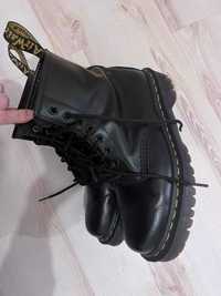 Dr. Martens Jadon — Black Polished Smooth