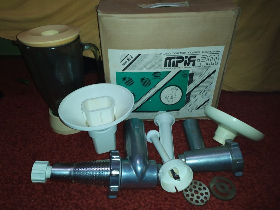 Шнековая соковыжималка,мясорубка,блендер для Мрия 2М