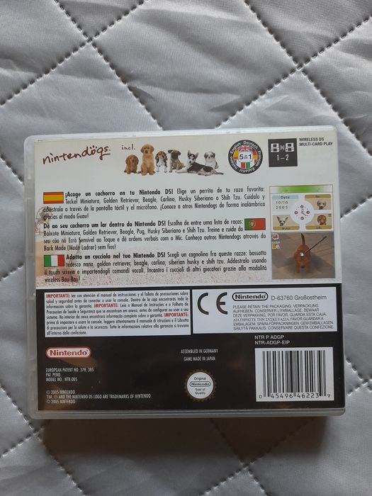 Jogo Nintendogs dachshund & Friends Nintendo DS