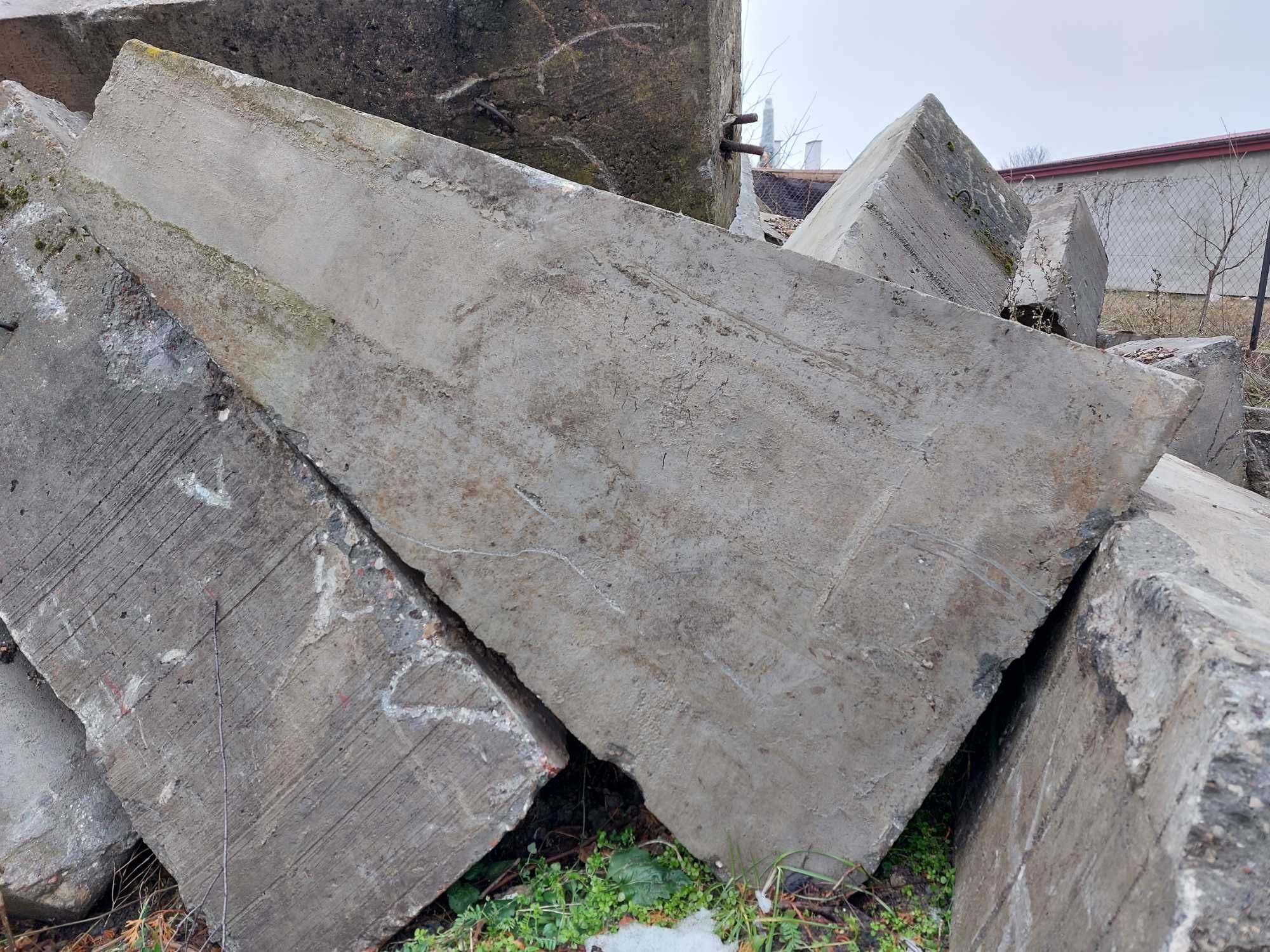 Bloki betonowe, fundamenty