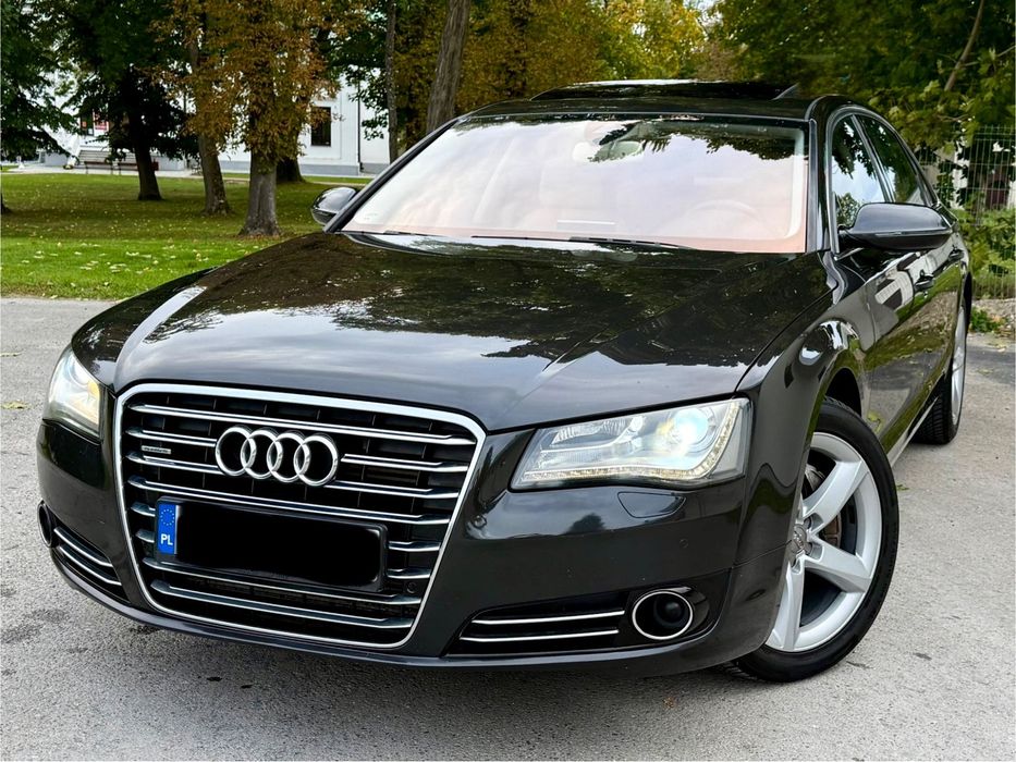 Audi A8 D4 3.0TDI 260KM FUUL OPCJA*Masaze*TV*Dociagi*Szyberdach*SalonPolska