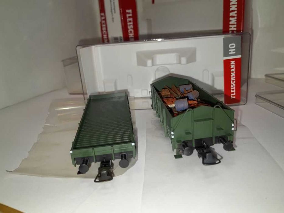 Набір вагонів 2 шт. Fleischmann 591002. Залізниця Пико. Piko НО 1:87