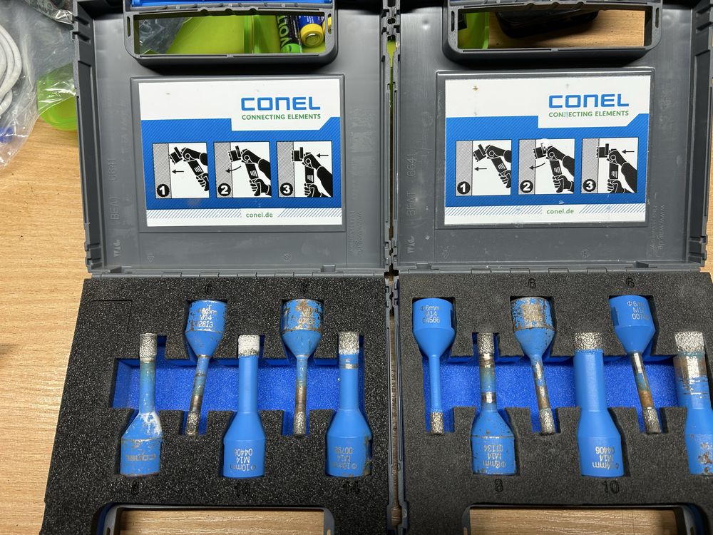 Conel Set 14 Wiertla do płytek