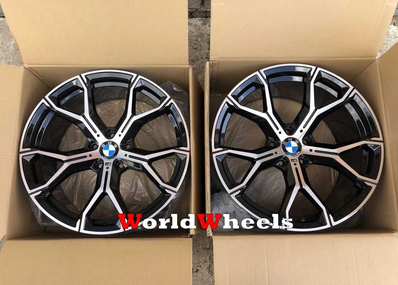 Диски R21 5x112 BMW G70 G12 G05 G07 G06 G30 G11 G01 909 m різноширокі