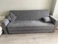 Sofá cama cor cinza