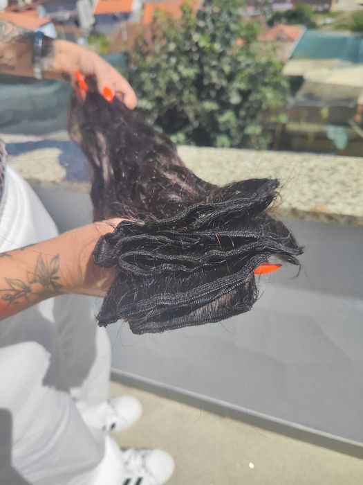 Banda de 60cm 120g cabelo humano