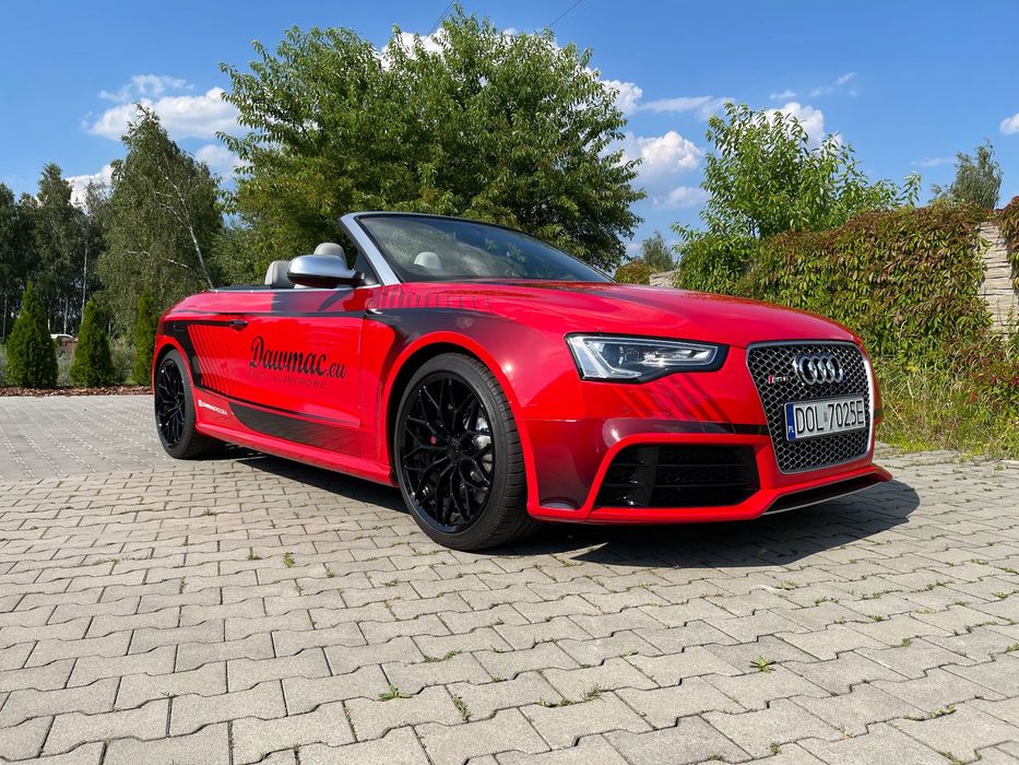 Audi RS5 Cabrio RS5 Cabrio, jak nowy ! Faktura VAT 23%