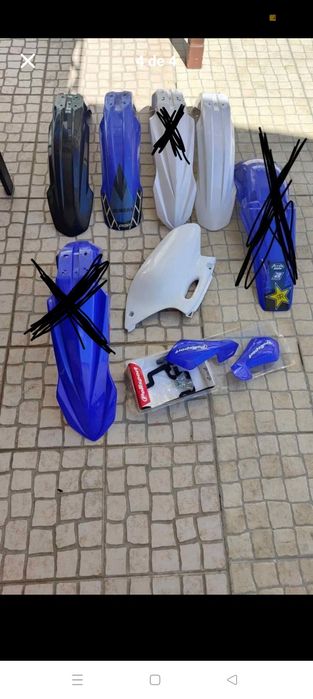 Plásticos Yamaha Yz