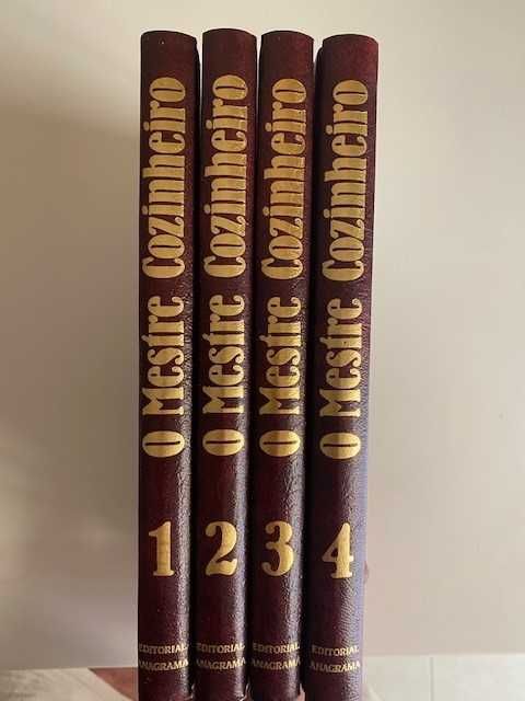 Gastronomia – O Mestre Cozinheiro [4 Livros]