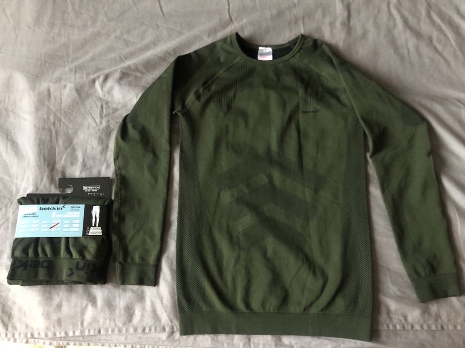 Bielizna termoaktywna- getry, bluzka 158/164-nowe