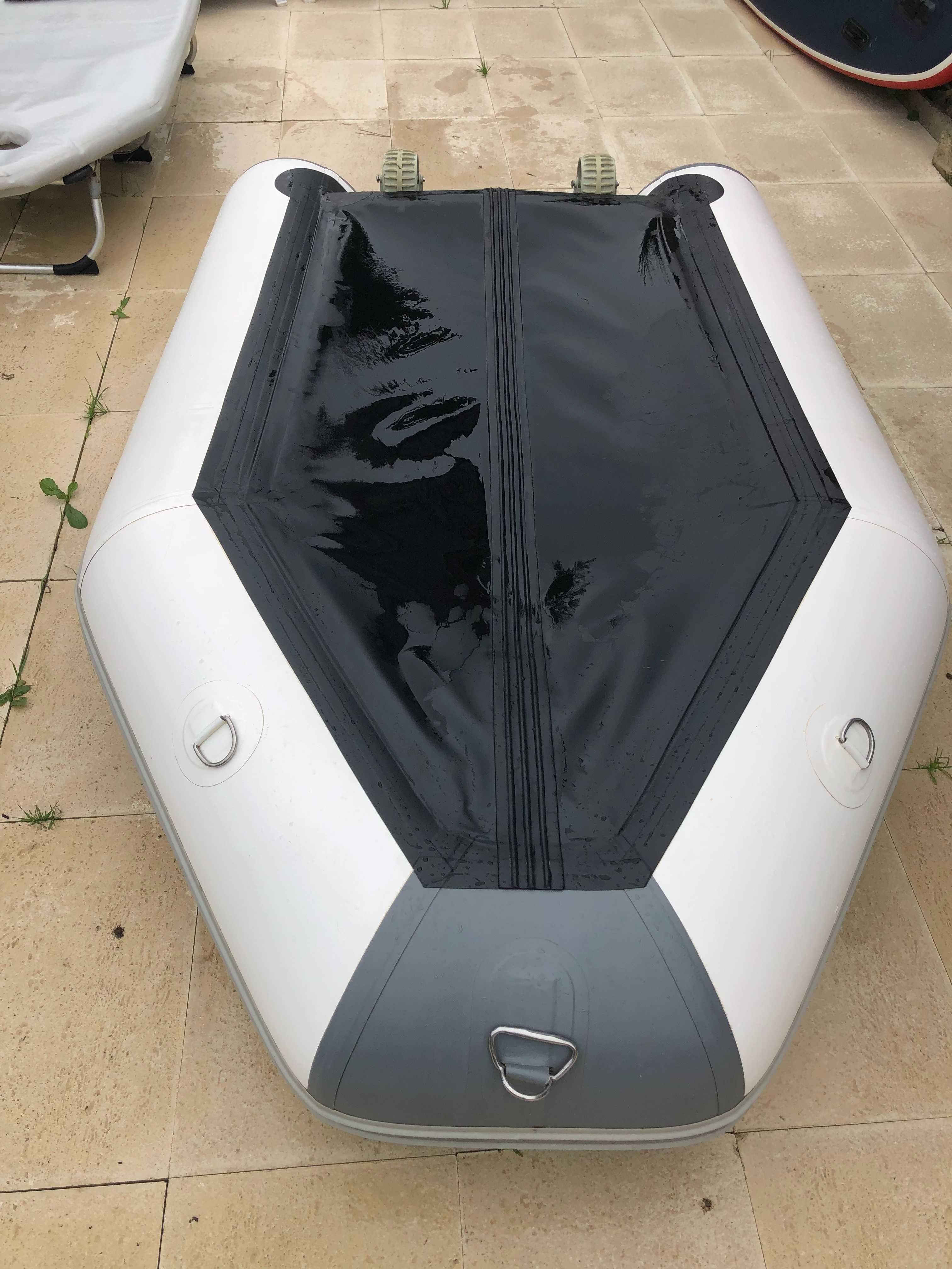 Barco Insuflável, 2,7 metros com motor Mercury 3,5Hp 4T
