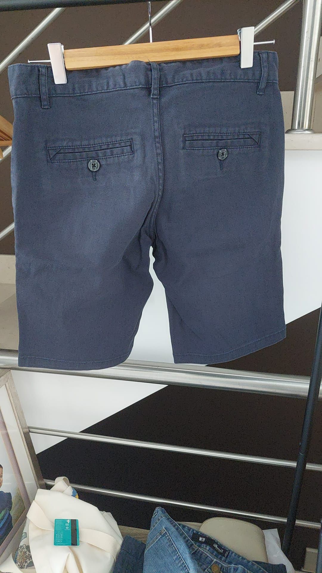 Calções azuis Primark