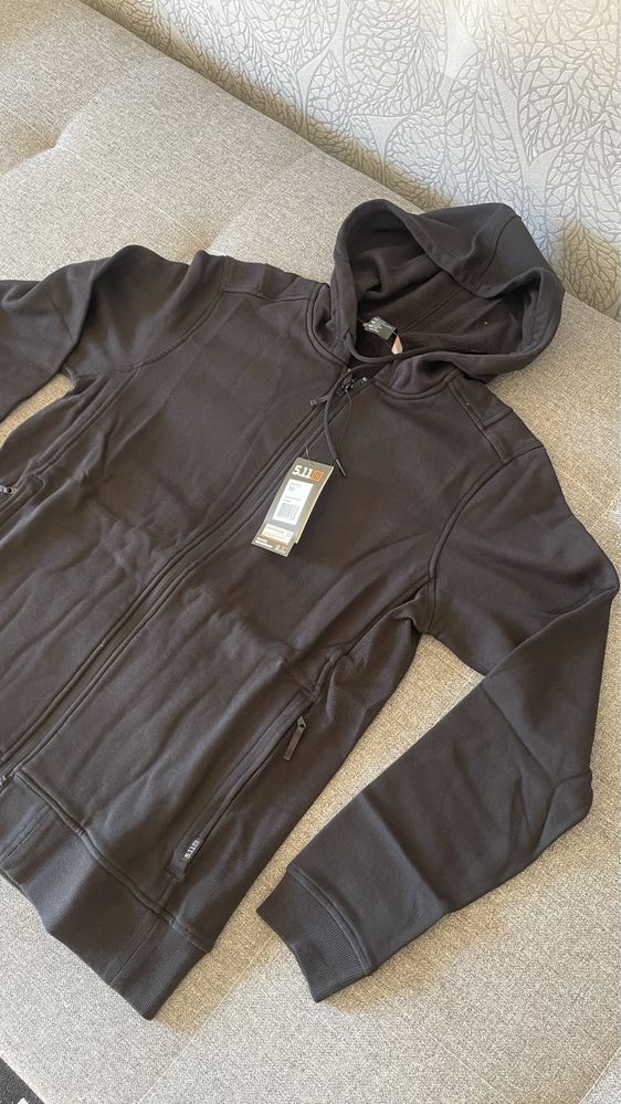 Кофта реглан худі 5.11 tactical ENGAGE FLEECE FULL ZIP розмір M,L,XL