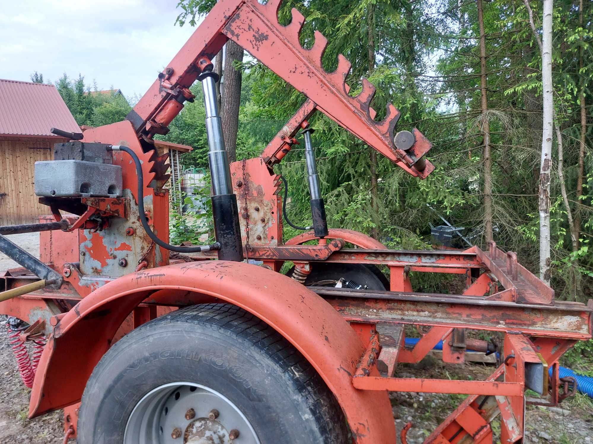 Przyczepa kablowa ciężarowa dhl dmc 5200kg