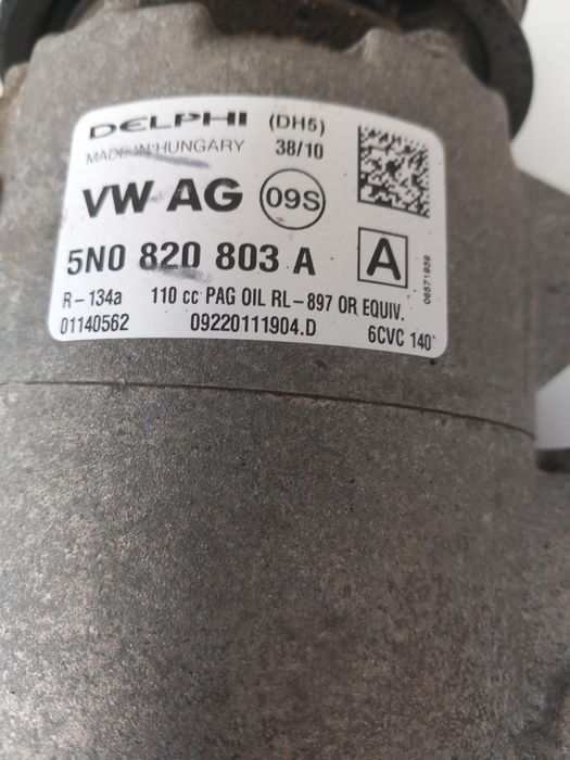 Compressor de ar condicionado Volkswagen Seat Audi Skoda